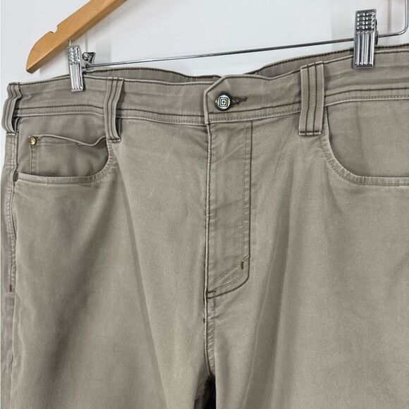 5.11 Tactical Men's Defender Flex Straight Pants in Khaki | Size 40 - Picture 6 of 8